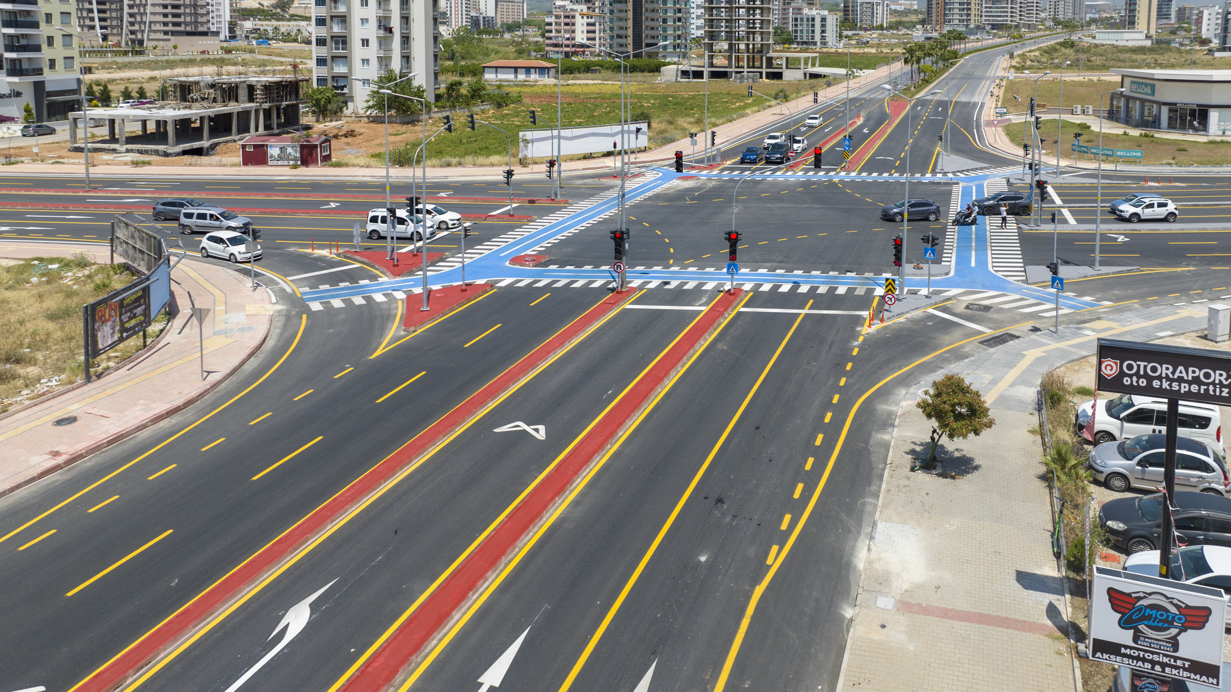 Büyükşehir’in 3. Çevre Yolu Yenileme ve Düzenleme Çalışması Tamamlandı